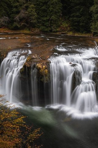 Обои река, водопад, осень, каскад, штате вашингтон, lewis river, gifford pinchot национальный лес, river, waterfall, autumn, cascade, washington state, gifford pinchot national forest разрешение 2000x1334 Загрузить