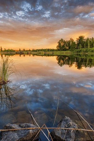 Обои река, камни, закат, фото, рассвет, финляндия, river, stones, sunset, photo, dawn, finland разрешение 3865x2400 Загрузить
