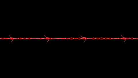 Обои черный, красный, колючая проволока, black, red, barbed wire разрешение 2560x1600 Загрузить