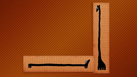 Обои рисунок, линии, минимализм, такса, жираф, figure, line, minimalism, dachshund, giraffe разрешение 2560x1600 Загрузить