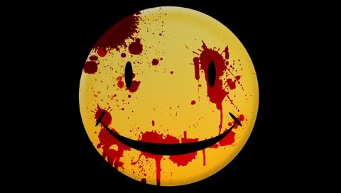 Обои желтый, улыбка, кровь, смайлик, yellow, smile, blood, smiley разрешение 2560x1600 Загрузить