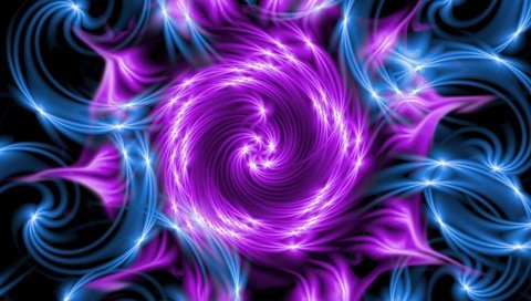 Обои фиолетовый, фрактал, purple, fractal разрешение 1920x1440 Загрузить