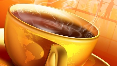 Обои утро, кофе, чашка, горячий, morning, coffee, cup, hot разрешение 1920x1200 Загрузить