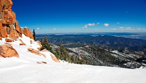 Обои горы, снег, mountains, snow разрешение 1920x1200 Загрузить