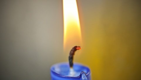 Обои пламя, огонь, свеча, фитиль, пламя свечи, flame, fire, candle, wick, the flame of a candle разрешение 2892x1920 Загрузить