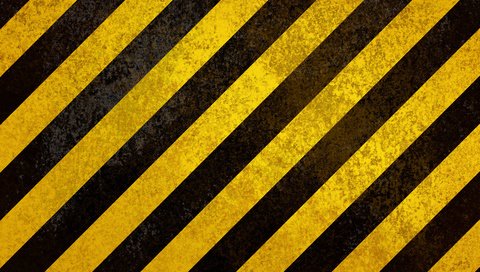 Обои желтый, линии, черный, знак, опасность, yellow, line, black, sign, danger разрешение 1920x1200 Загрузить