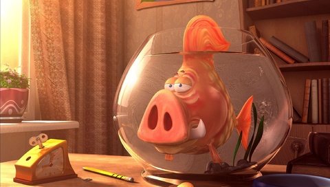 Обои юмор, fishepig, anatoliy sidorov, рыба-свинья, humor, fish-pig разрешение 2253x1731 Загрузить