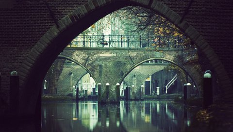 Обои река, мост, велосипед, river, bridge, bike разрешение 3008x2008 Загрузить