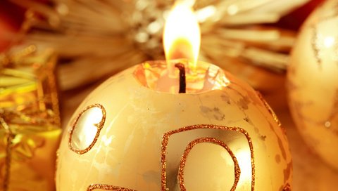 Обои новый год, свеча, праздник, рождество, new year, candle, holiday, christmas разрешение 1920x1200 Загрузить