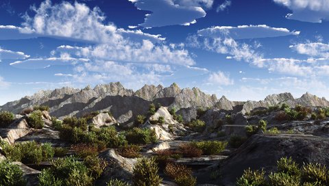 Обои небо, горы, скалы, the sky, mountains, rocks разрешение 2560x1600 Загрузить