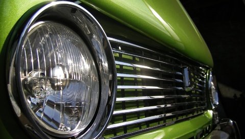 Обои зелёный, фара, копейка, ваз 2101, green, headlight, penny, vaz 2101 разрешение 2816x2112 Загрузить