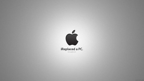 Обои мак, лого, ireplaced a pc, эппл, mac, logo, apple разрешение 1920x1080 Загрузить