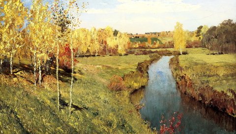 Обои осень, масло, живопись, холст, левитан, autumn, oil, painting, canvas, levitan разрешение 2000x1304 Загрузить