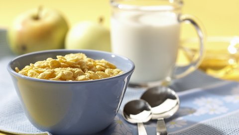 Обои еда, стакан, молоко, сладкое, хлопья, легкий завтрак, food, glass, milk, sweet, cereal, a light breakfast разрешение 1920x1200 Загрузить