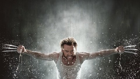 Обои темный фон, мужчина, хью джекман, росомаха, the dark background, male, hugh jackman, wolverine разрешение 1920x1200 Загрузить