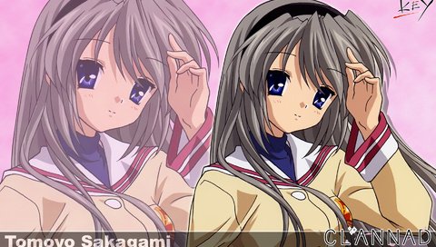 Обои clannad, sakagami tomoyo, клавиша, key разрешение 1920x1200 Загрузить