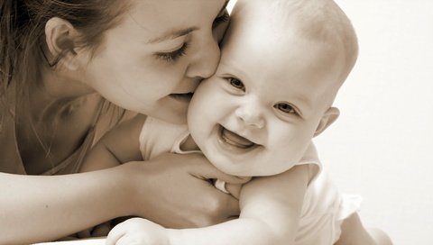 Обои радость, любовь, счастье, мама, малыш, младенец, новорожденный, joy, love, happiness, mom, baby, newborn разрешение 1920x1080 Загрузить