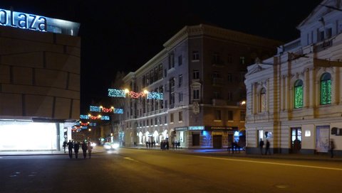 Обои ночь, улица, харьков, night, street, kharkov разрешение 3240x2430 Загрузить