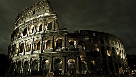 Обои италия, колизей, рим, italy, colosseum, rome разрешение 1920x1200 Загрузить