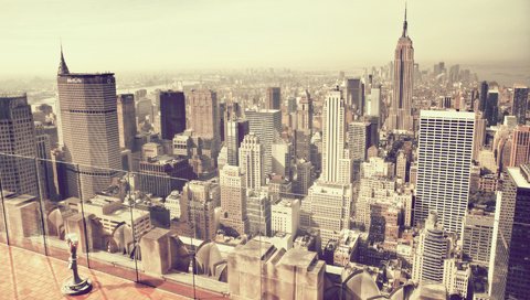 Обои небоскребы, нью-йорк, skyscrapers, new york разрешение 1920x1278 Загрузить