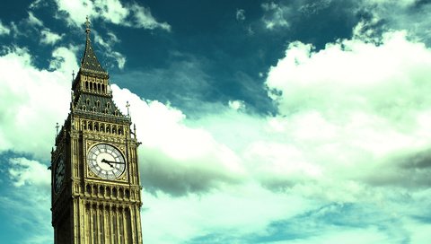 Обои лондон, часы, биг бен, big-ben, london, watch, big ben разрешение 1920x1080 Загрузить