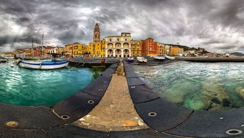 Обои море, лодки, пристань, sea, boats, marina разрешение 3200x1200 Загрузить