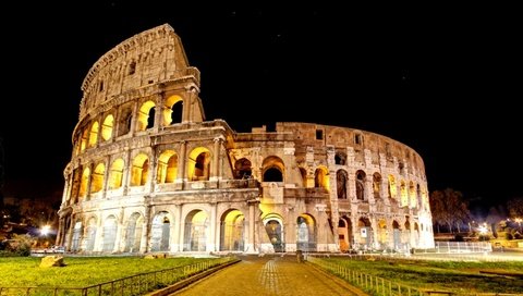 Обои ночь, италия, колизей, рим, night, italy, colosseum, rome разрешение 2000x1284 Загрузить