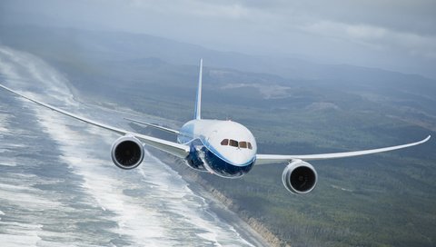 Обои боинг, 787, dreamline, polyot, обьлака, boeing, oblaka разрешение 3300x2200 Загрузить