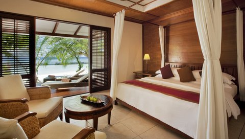 Обои интерьер, тропики, мальдивы, interior, tropics, the maldives разрешение 5616x3744 Загрузить