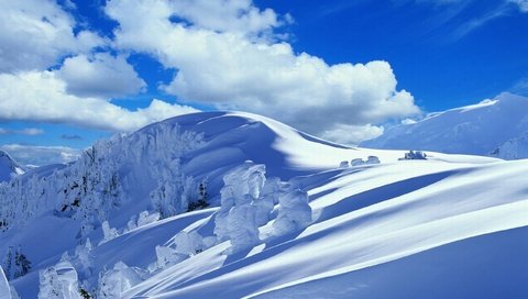 Обои горы, снег, mountains, snow разрешение 2560x1600 Загрузить