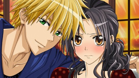 Обои аниме, personazh, usui i misaki, anime, misaki usui i разрешение 2560x1600 Загрузить