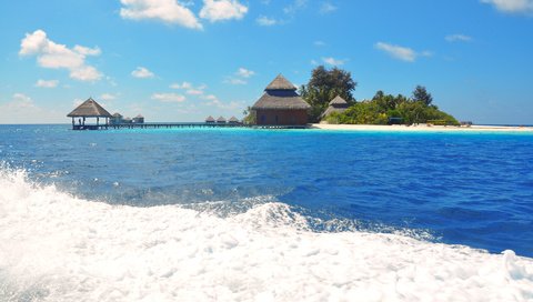 Обои пляж, остров, тропики, мальдивы, beach, island, tropics, the maldives разрешение 4260x2815 Загрузить