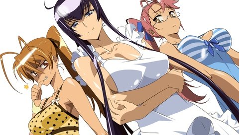 Обои девушка, highschool of the dead, tri, дощечка, fartuk, girl, plate разрешение 6434x4270 Загрузить