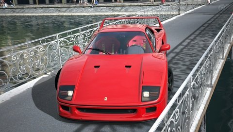 Обои ferrari f40 разрешение 3840x2160 Загрузить