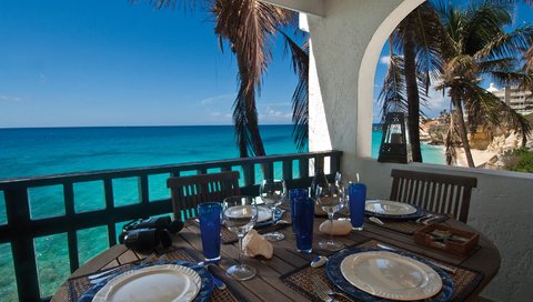Обои море, пляж, вид, горизонт, отдых, балкон, терраса, расслабся, sea, beach, view, horizon, stay, balcony, terrace, relax разрешение 1920x1080 Загрузить
