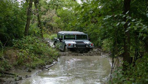 Обои лес, внедорожник, hummer, гражданский, h1, forest, suv, civil разрешение 1920x1080 Загрузить