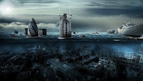 Обои england under water разрешение 1920x1080 Загрузить