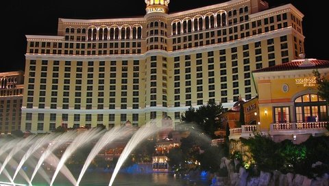Обои казино bellagio в лас-вегасе, bellagio casino in las vegas разрешение 2560x1600 Загрузить