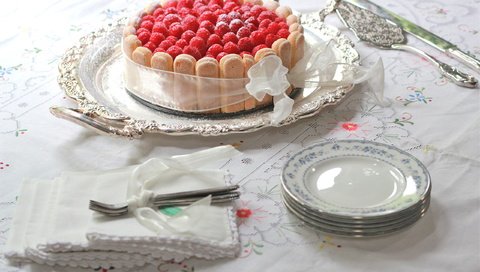 Обои малина, торт, десерт, пирожное, raspberry, cake, dessert разрешение 2560x1600 Загрузить