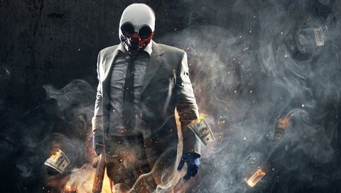 Обои волк, payday 2, heist, пэйдэй, wolf, payday разрешение 1920x1080 Загрузить