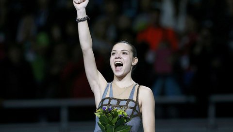 Обои фигурное катание, сочи 2014, аделина сотникова, figure skating, sochi 2014, adelina sotnikova разрешение 2560x1600 Загрузить