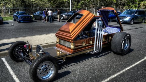 Обои стоянка, гроб, custom car, parking, the coffin разрешение 1920x1200 Загрузить