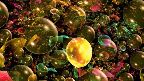 Обои цвет, пузыри, круги, color, bubbles, circles разрешение 4000x2500 Загрузить
