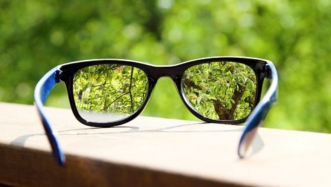 Обои природа, отражение, очки, nature, reflection, glasses разрешение 1920x1200 Загрузить