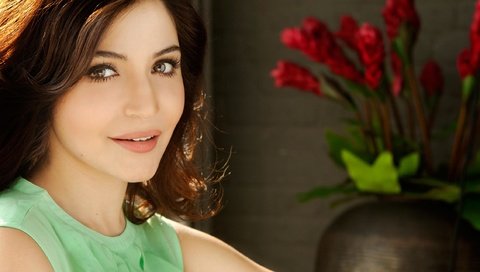 Обои девушка, шатенка, взгляд.лицо, аннушка шарма, girl, brown hair, look.face, anushka sharma разрешение 2560x1440 Загрузить