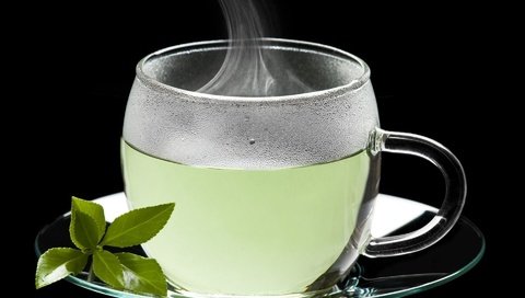 Обои блюдце, черный фон, чашка, чай, листики, зеленый чай, saucer, black background, cup, tea, leaves, green tea разрешение 1920x1200 Загрузить