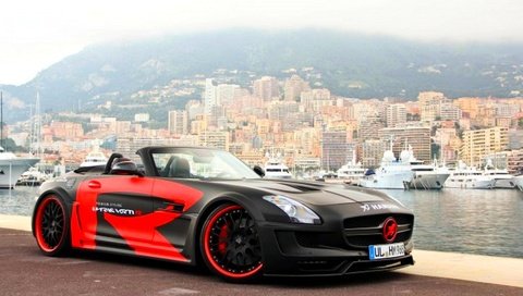 Обои тюнинг, спорткар, hamann, амг, sls, мерс, tuning, sports car, amg, mercedes разрешение 1920x1200 Загрузить