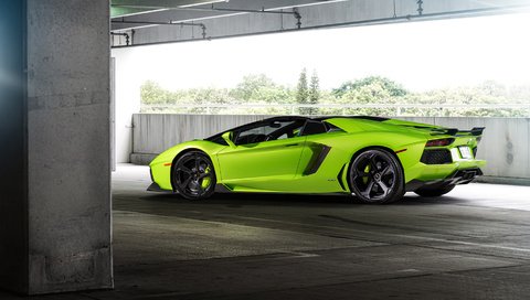 Обои зелёный, автомобиль, ламборгини, авентадор, lp 700-4, green, car, lamborghini, aventador разрешение 2074x1080 Загрузить