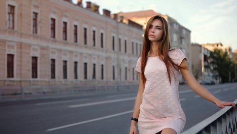 Обои дорога, девушка, платье, прогулка, karina, bogdanross, road, girl, dress, walk разрешение 3502x2319 Загрузить