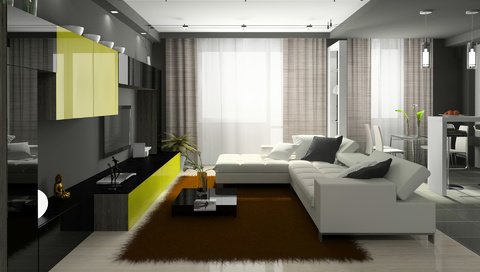 Обои стиль, интерьер, дизайн, гостиная, style, interior, design, living room разрешение 1920x1200 Загрузить